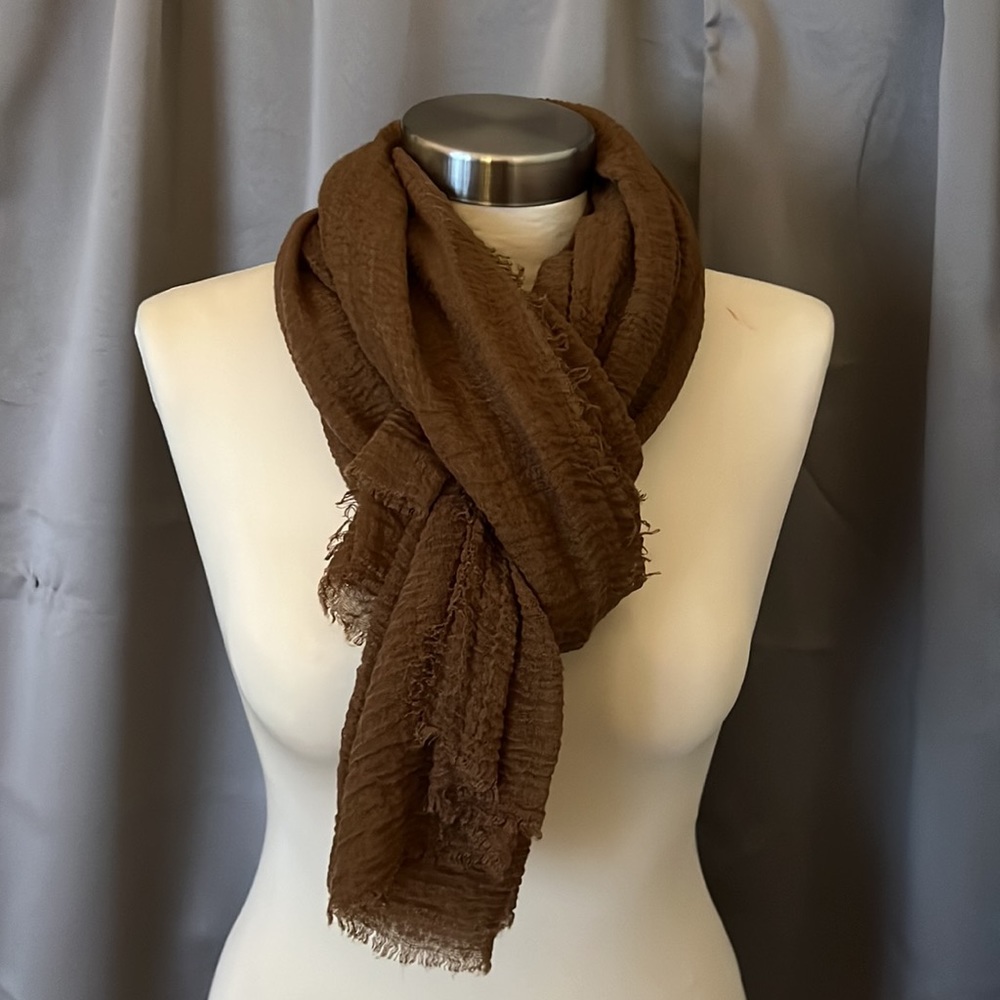 Convertible scarf to pashmina to shawl to coverup